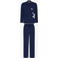 Penti Men's Tom&jerry Long Sleeve Shirt Trousers Pajama Set in Navy | Size: 2XL