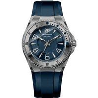 TechnoMarine Men's TM-225024 Lusso Mare 44mm Quartz Watch in Blue
