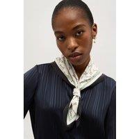 Hobbs London Women's Kayley Silk Scarf in Off-White