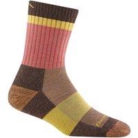 Darn Tough Vermont Women's Crew Merino Wool Lightweight Hiking Socks in Brown | Size: Medium