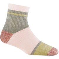 Darn Tough Vermont Women's Merino Wool Ankle Heavyweight Cushioned Colourful Socks in Pink | Size: Medium