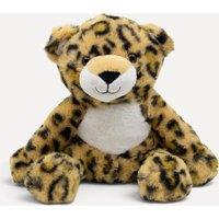Aroma Home Cheetah Plush Microwavable Heating Pad in Brown