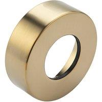 McAlpine Brushed Brass Wallflange for 42mm OD Pipe - WALLFLANGE-BB42 in Gold