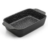 Chabrias Ltd Chabrias 25cm 1.8L Non-Stick Ceramic Roasting Dish Deep Oven Tray in Black