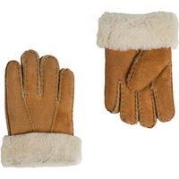 Nordvek Childrens Sheepskin Gloves in Light Brown | Size: Medium/Large