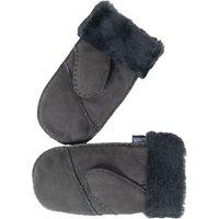 Nordvek Childrens Sheepskin Mittens in Grey | Size: Medium/Large