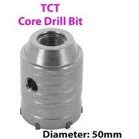 Loops PRO 50mm (1.97) TCT Core Drill Bit Tile Marble Glass Brick Hole Saw Cutter in Clear