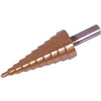 Loops TITANIUM COATED 4 22mm Stepped Drill Bit 2mm Increments High Speed Hole Cutter