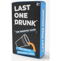 Gift Republic Last One Drunk Adult Drinking Card Game in Black