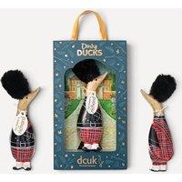 DCUK Dinky Scottish Guard Natural Wooden Duck Ornament | Size: Small