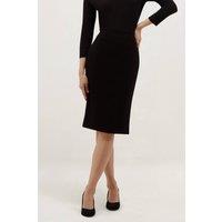 Hobbs London Women's Lea Skirt in True Black | Size: 6
