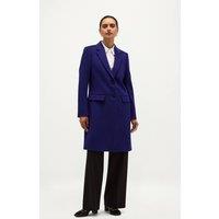 Hobbs London Women's Cavendish Coat in Indigo | Size: 12