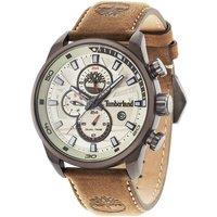 Timberland Men's 14816JLBN-07 Henniker II 46mm Quartz Watch in Brown