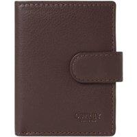 Osprey Men's Wesley Leather Card Holder in Brown