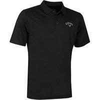 Callaway Men's Regular Short-Sleeved Golf Polo Shirt in Black | Size: XL