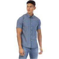 Peter Werth Men's Chambray Shirt in Indigo | Size: Medium