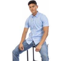 Peter Werth Men's Short-Sleeved Shirt in Light Blue | Size: Small