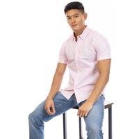 Peter Werth Men's Short-Sleeved Shirt in Pink | Size: Small