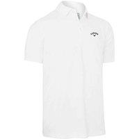 Callaway Men's Regular Short-Sleeved Golf Polo Shirt in White | Size: 2XL