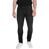 Lee Cooper Men's Denim Plain Slim Jeans in Black | Size: 36R