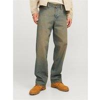Jack & Jones Men's Alex Denim Relaxed Fit Jeans in Dark Blue | Size: 33R
