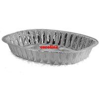 Caroline Oval Roasting Tray in Silver