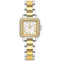 VON BREYER Women's Watch Luna 2 Tone Gold & Silver Swiss Quartz 22mm