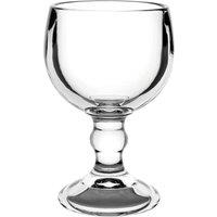 Chabrias Ltd 510ml Glass Dessert Goblet for Ice Cream, Sundaes, Cocktails & Beer in Clear