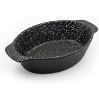 Chabrias Ltd Chabrias 30cm 2L Non-Stick Ceramic Roasting Dish Deep Oven Baking Tray in Black