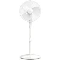 Air Pro 16 Pedestal Fan 50W - 3 Speeds - 70 Oscillation Variable Tilt in White