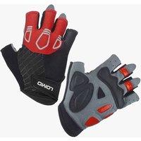 Lomo SG3 - Short Finger Cycling Gloves - Black / Red / Grey | Size: Large