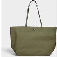 Tory Burch Women's Nylon Tote Bag Khaki Green