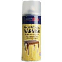 Plastikote Varnish Spray Clear Satin 400Ml