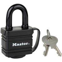 Master Lock Weather Tough Padlock 40Mm Black Finish