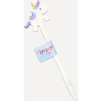 Gift Republic Unicorn Novelty Ballpoint Pen in White