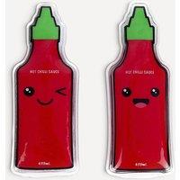 Gift Republic Reusable Hot Sauce Hand Warmers in Red