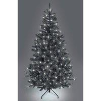 Shatchi 5FT Prelit Black Alaskan Pine Christmas Tree Cool White LEDs