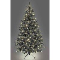 Shatchi 5FT Prelit Black Alaskan Pine Christmas Tree Warm White LEDs