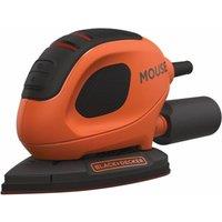 Black & Decker Mouse Sander (UK Plug) in Orange
