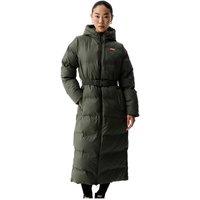 Hunter Women's Hutchison Sonic Long Puffer Jacket in Dark Green | Size: Small