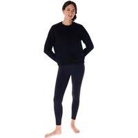 Ted Baker Sport Women's Tanni Yoga Bow Detail Crew Neck Sweatshirt in Black | Size: Small