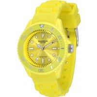 Madison L4167-21 35mm Quartz Watch in Yellow