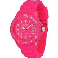 Madison U4503-48 40mm Quartz Watch in Pink