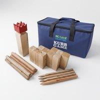 Big Game Hunters Scandinavian Kubb Viking Chess Game in Natural