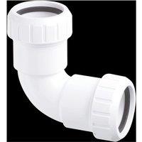 McAlpine T4L 1.5" 90 Surefit Bend in White