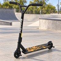 Rexco Flame Stunt Scooter in Black