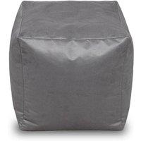 Kaikoo Faux leather cube grey