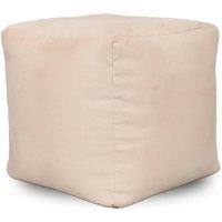 Kaikoo Faux leather cube cream