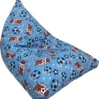 Kaikoo Blue goal print triangle