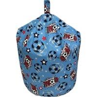 Kaikoo Blue goal print beanbag